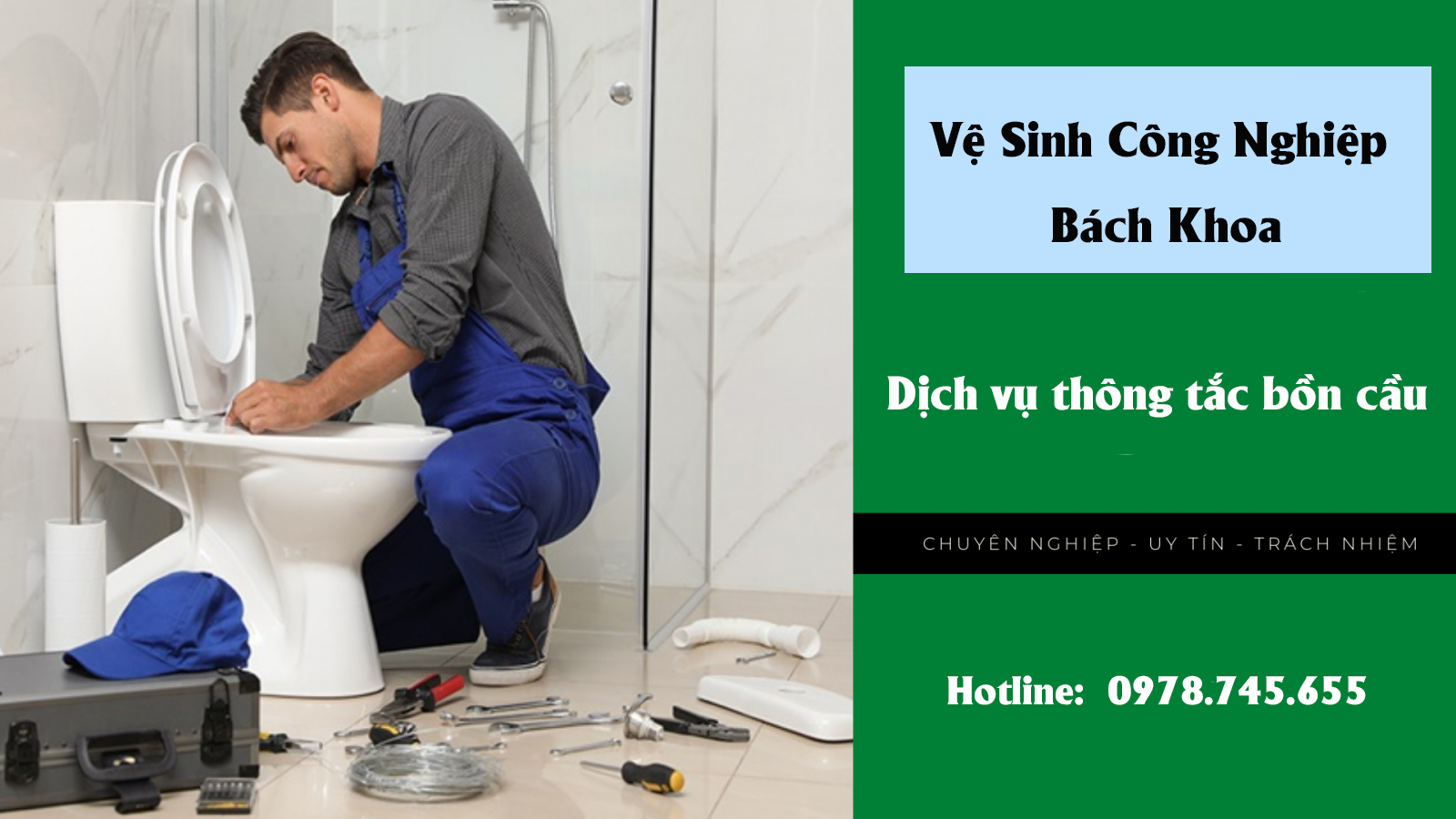 Dịch thông tắc bồn cầu của Vệ Sinh Công Nghiệp Bách Khoa phục vụ tận tâm, chất lượng hàng đầu.